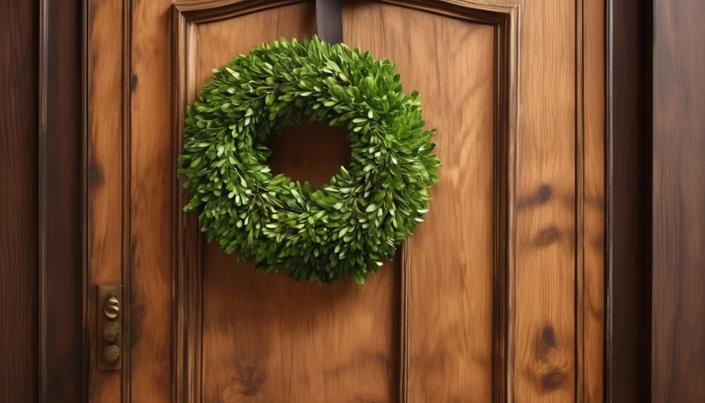 boxwood wreath longevity question