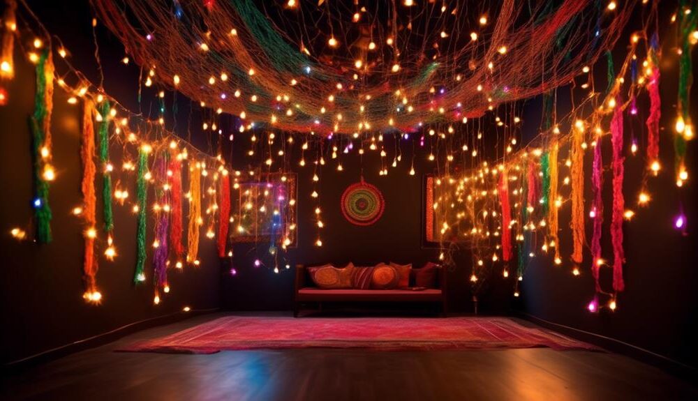 brightening homes with diwali lights