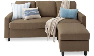 brown upholstered sectional sofa 2 1