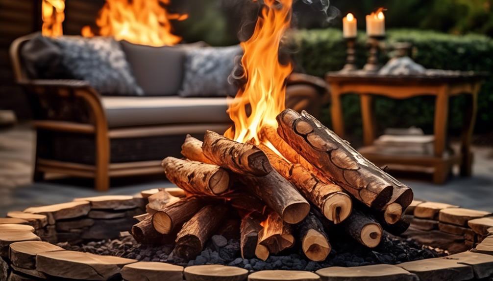 burning magnolia wood safely