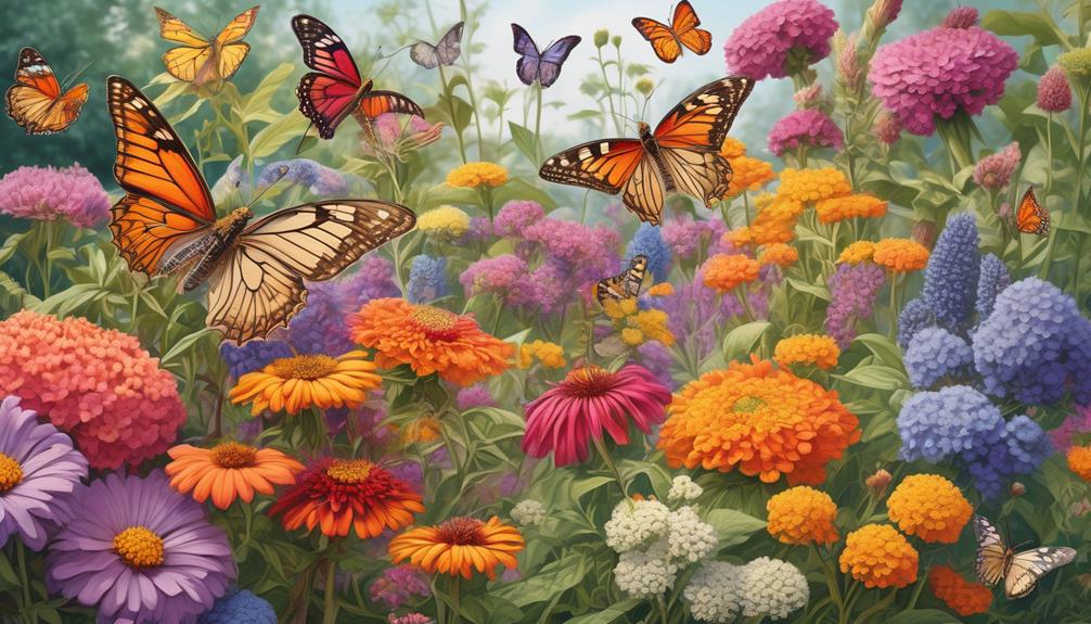 butterfly friendly flower varieties
