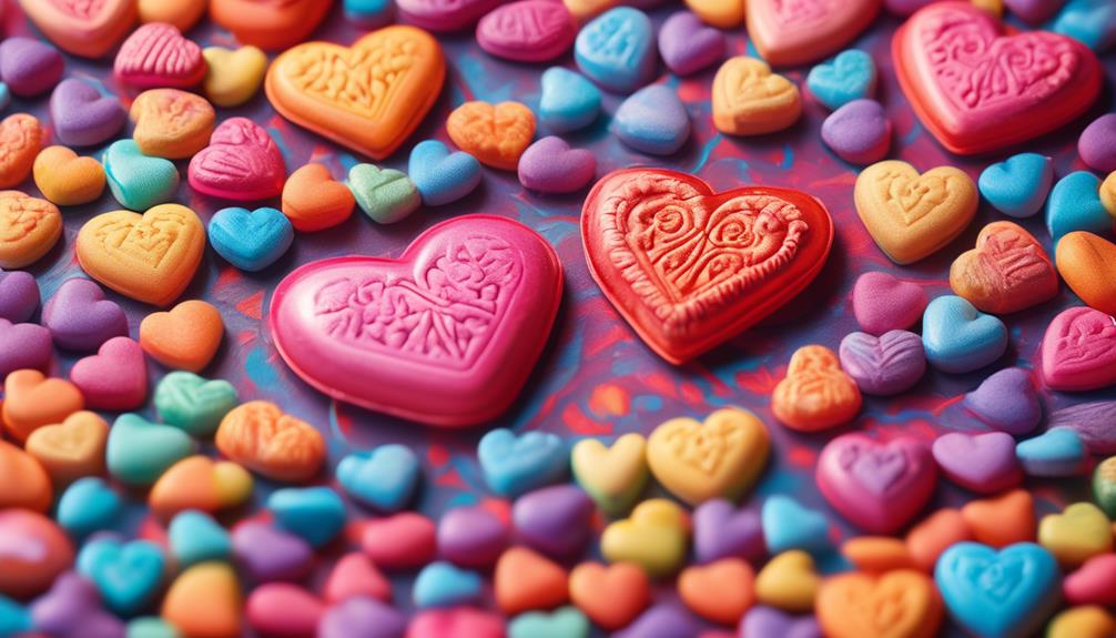 candy heart production process