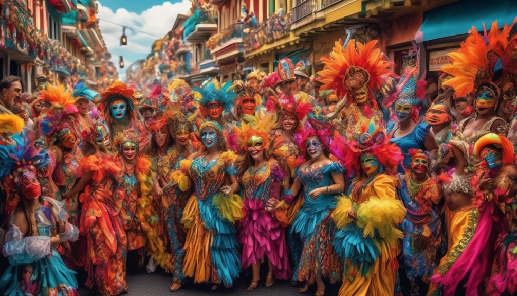 carnaval attire and costumes