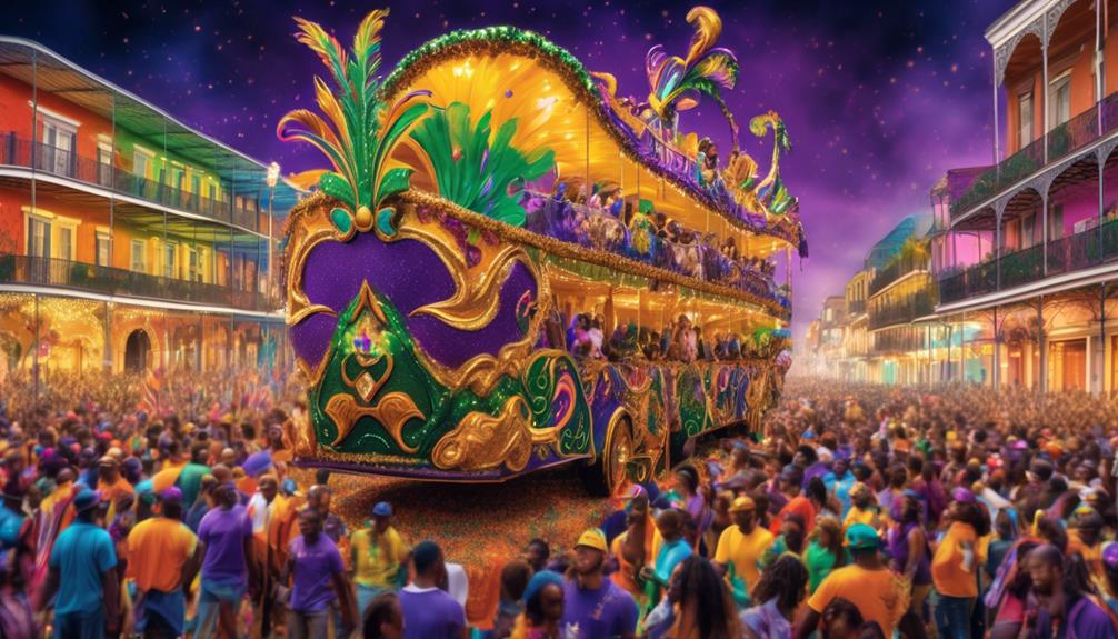 carnival celebrations in new orleans