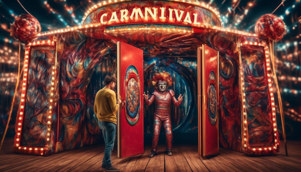 carnival door reveals secrets