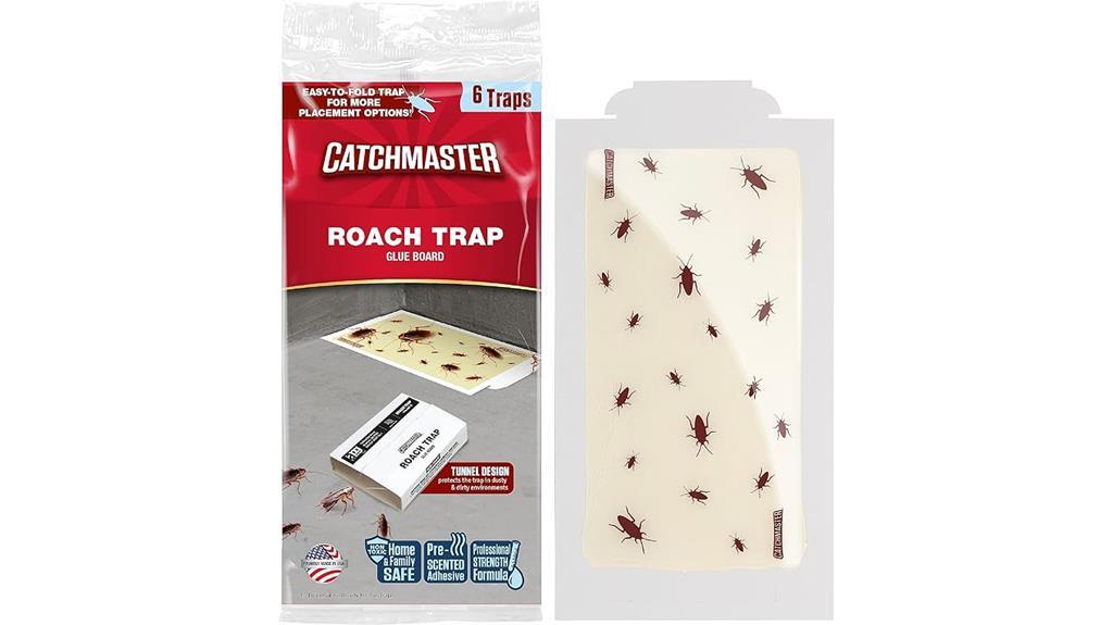 catchmaster roach trap glue