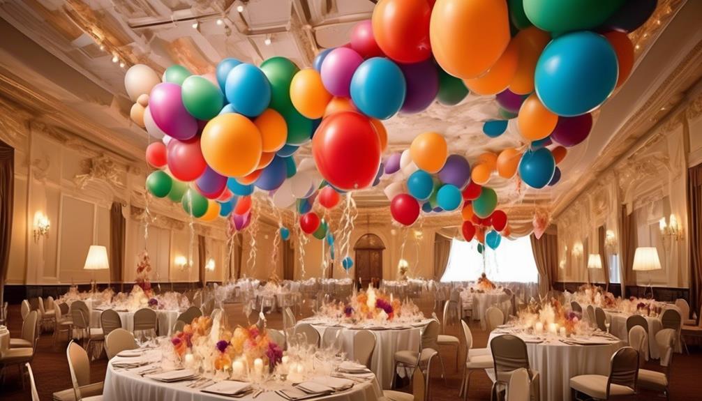 ceiling balloons are called floater balloons