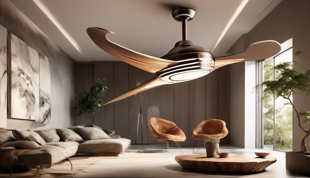 ceiling fan blade movement