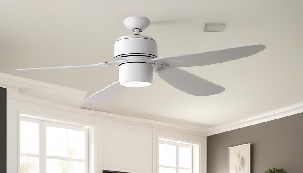 ceiling fan features and power consumption