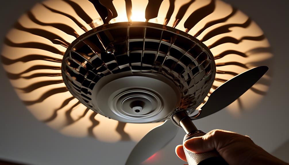 ceiling fan humming noise