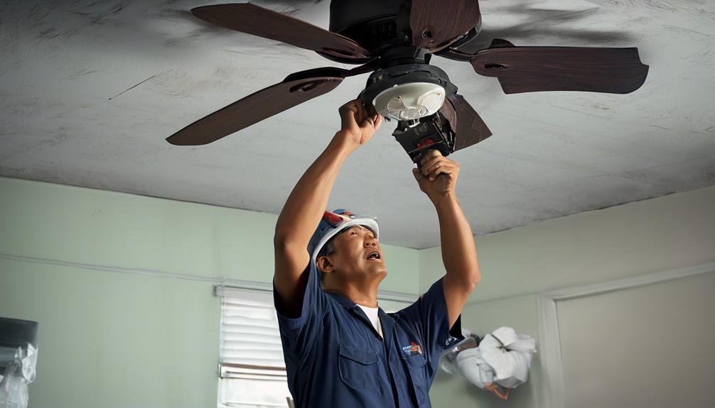 ceiling fan maintenance expenses