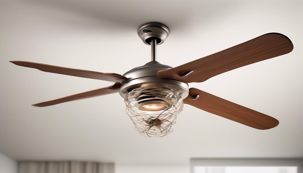 ceiling fan shaking causes