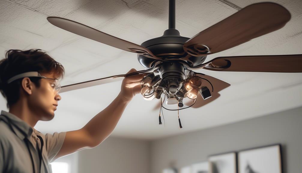 ceiling fan wire troubleshooting