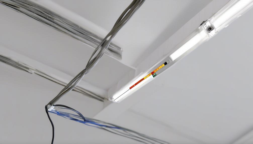 ceiling light wiring installation