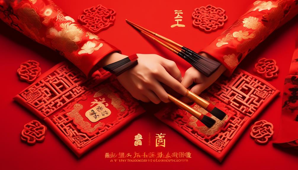 celebrating chinese couplets tradition