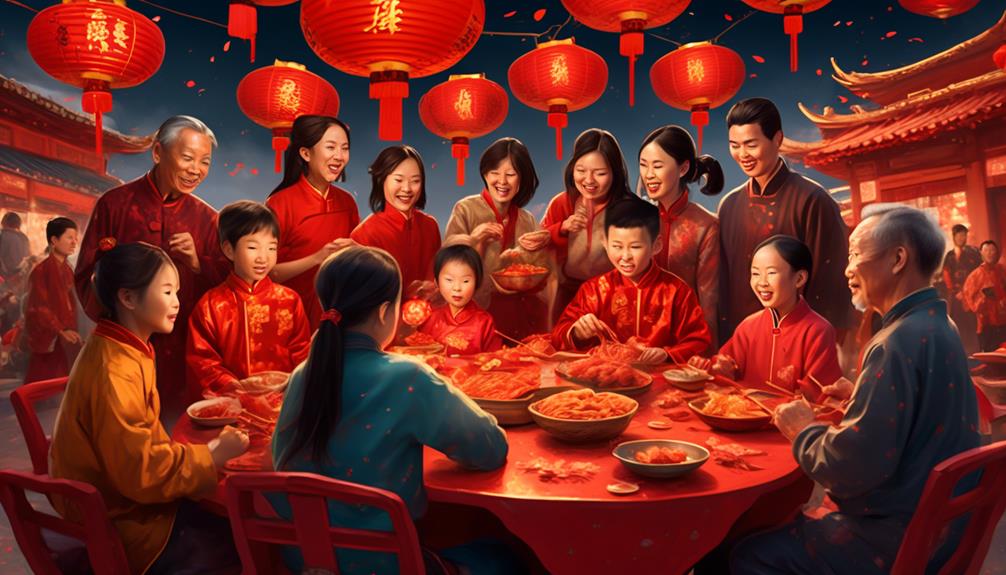 celebrating chinese new year