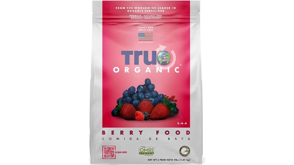 certified organic berry fertilizer