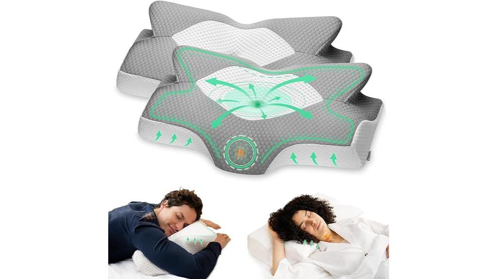 cervical foam pillows for pain relief