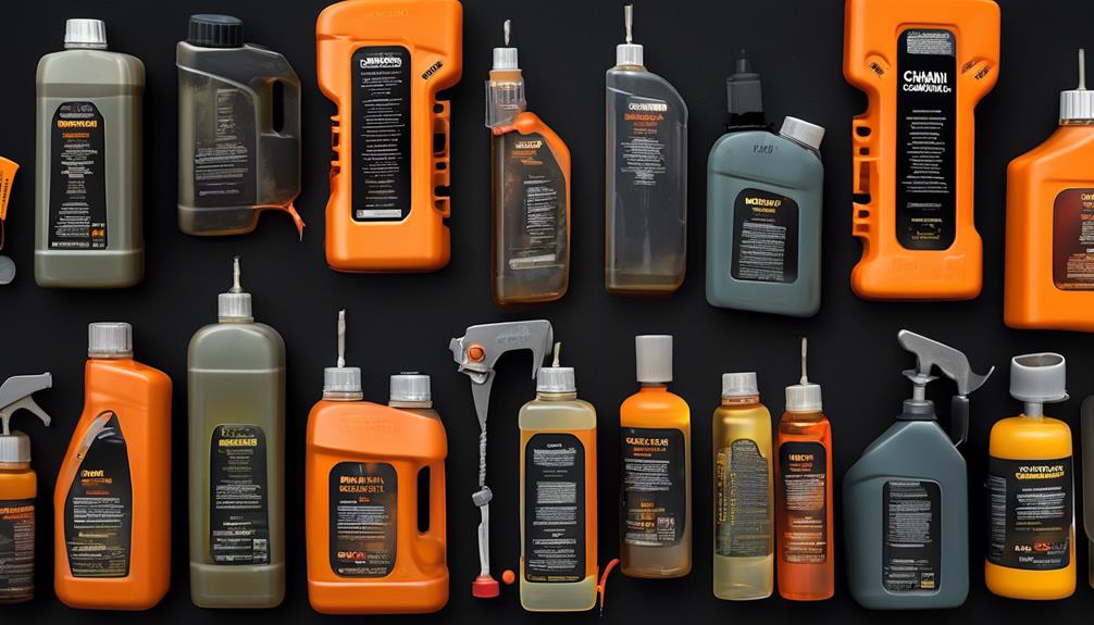 chainsaw oil selection factors