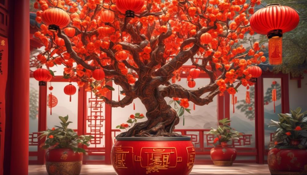 chinese festivals and good luck plant