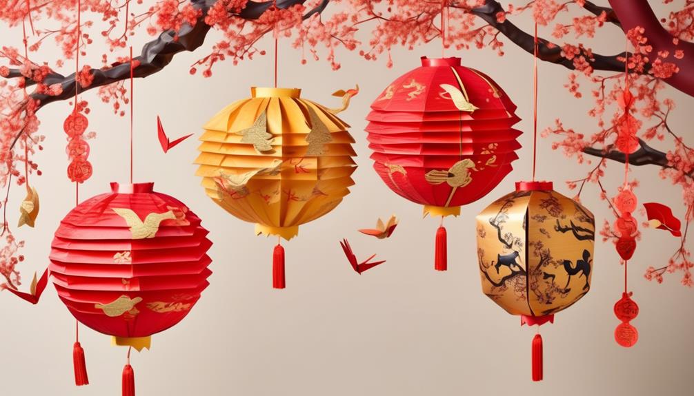chinese new year decorations folding guide
