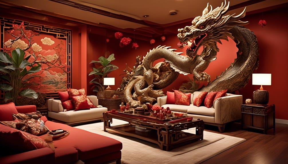 chinese new year desert dragons
