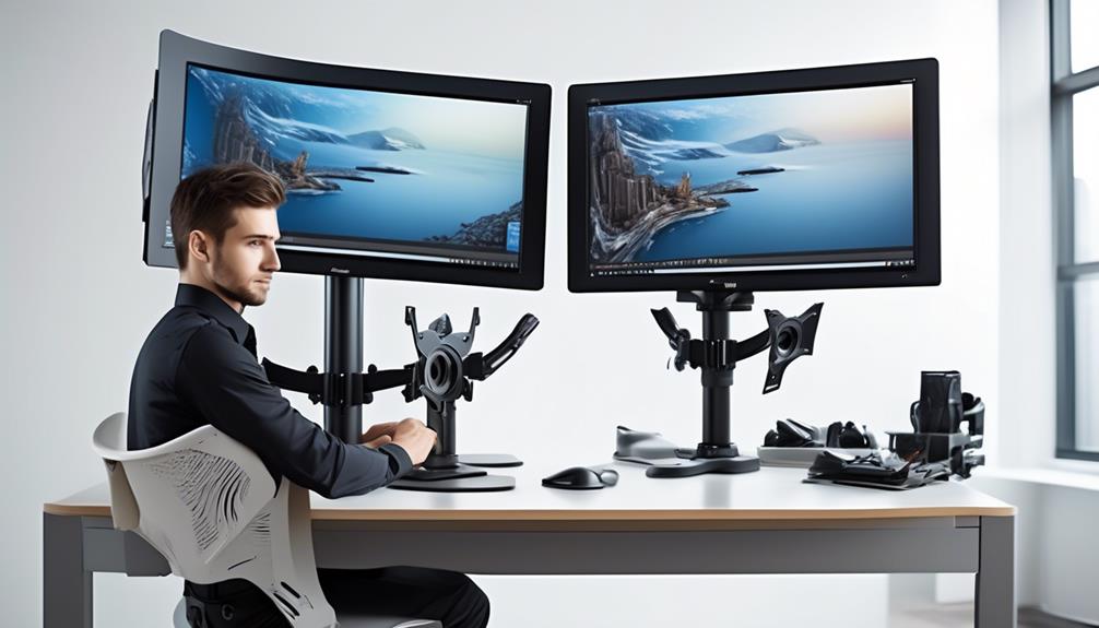 choosing a dual monitor mount