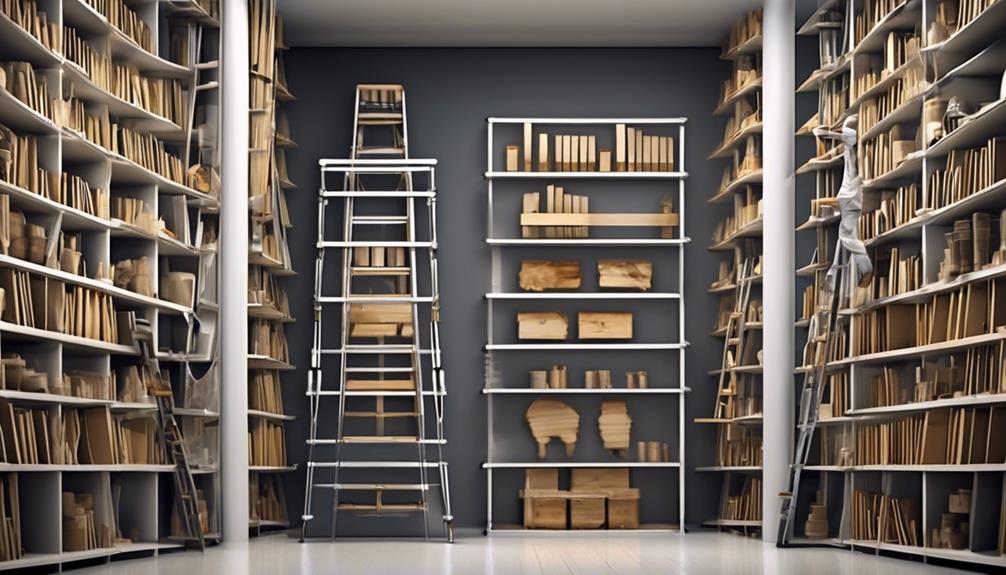 choosing a folding ladder