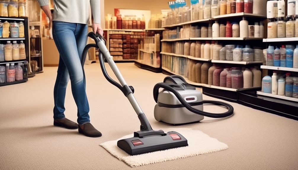 choosing affordable carpet cleaner