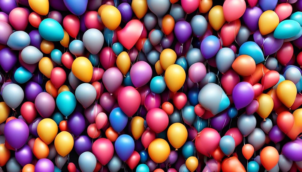 choosing balloon color and pattern