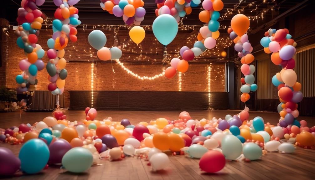 choosing balloon garland sizes