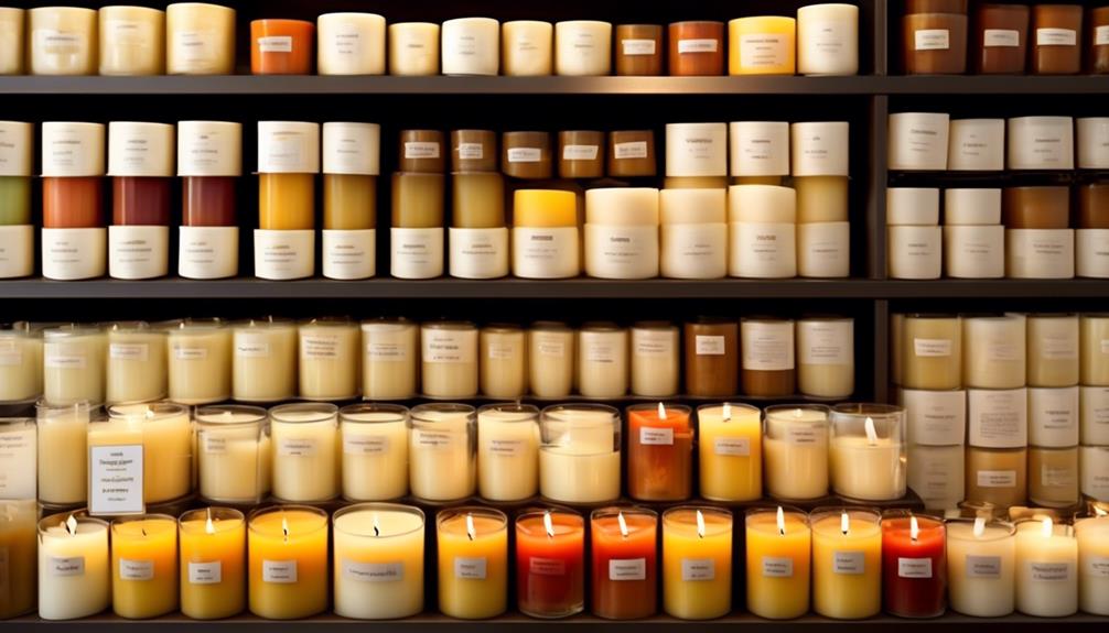 choosing candle wax factors