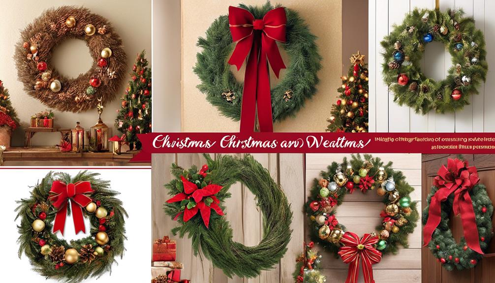 choosing christmas wreaths carefully