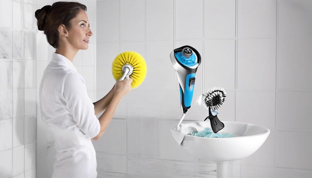 choosing electric bathroom scrubber