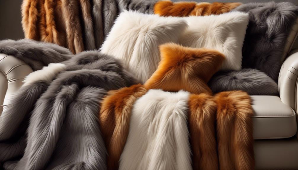 choosing faux fur blankets