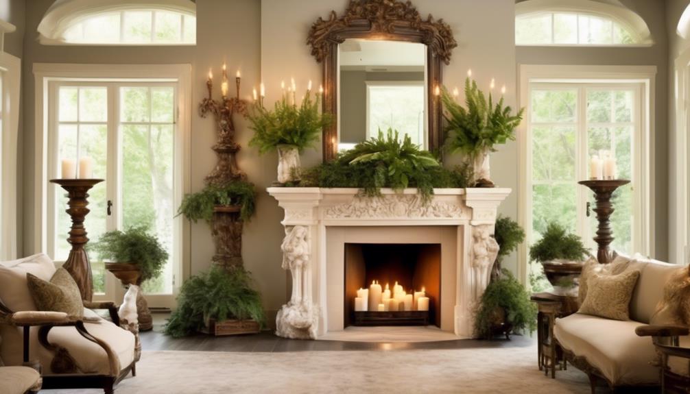 choosing fireplace mantel decor