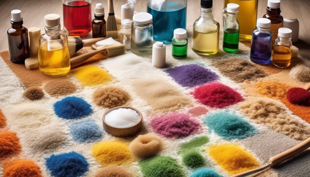 choosing homemade carpet cleaning solution