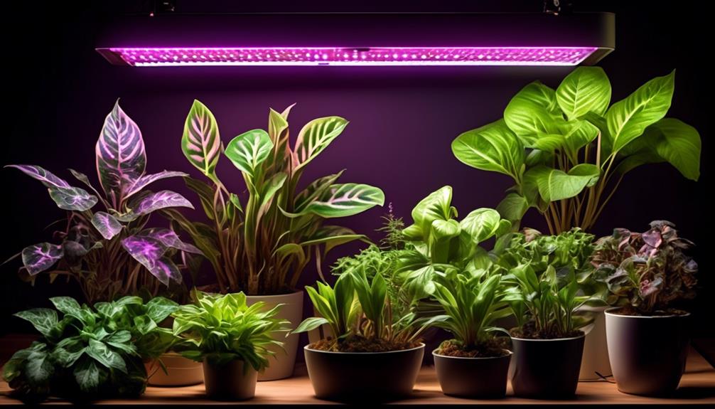 choosing indoor plant lighting