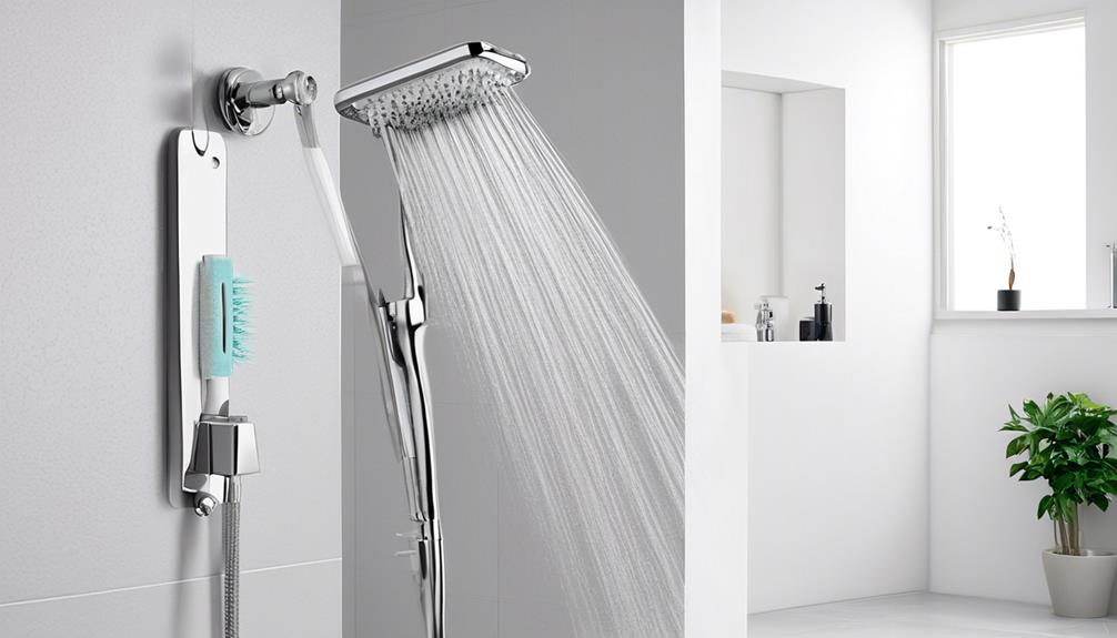 choosing power scrubber for shower