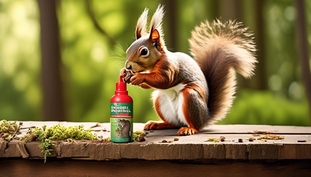choosing squirrel repellent considerations