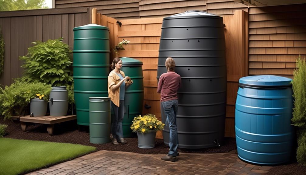 choosing the perfect rain barrel