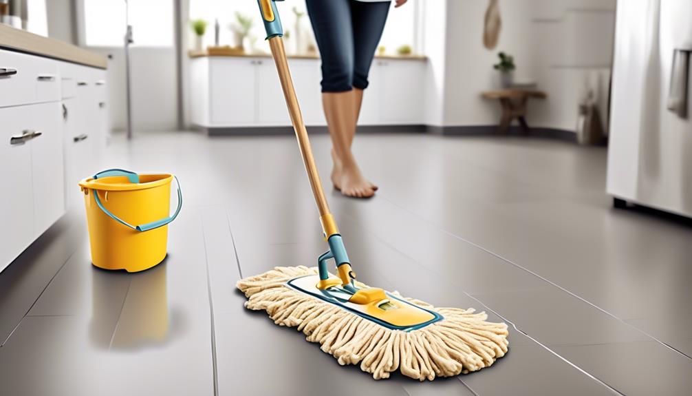 choosing the right kitchen mop