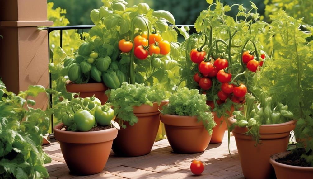 choosing vegetables for container gardening
