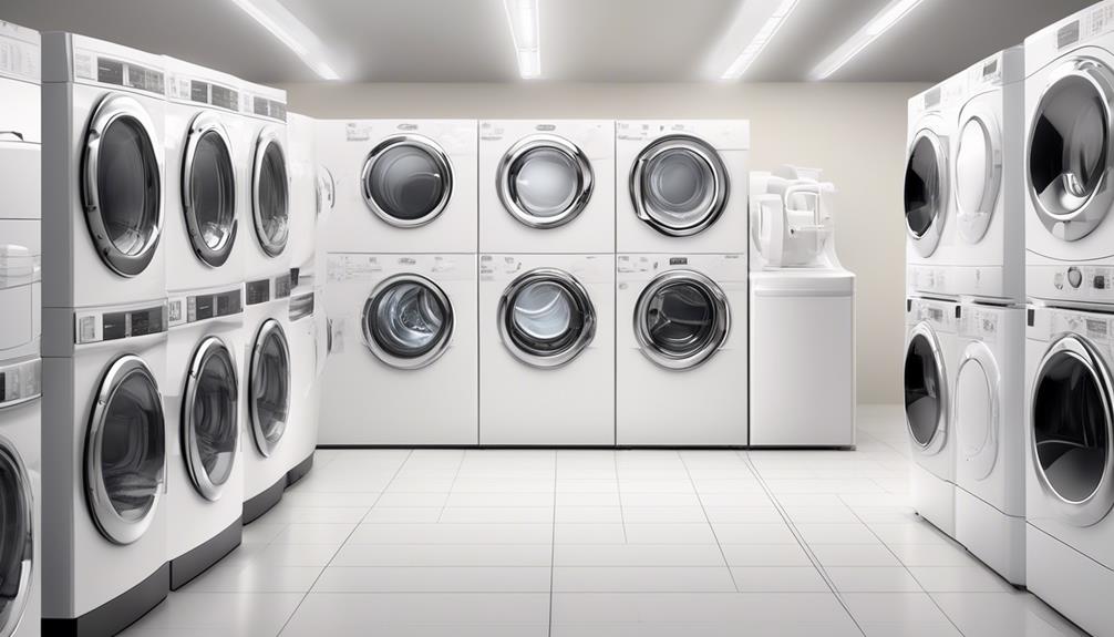 choosing washer and dryer store