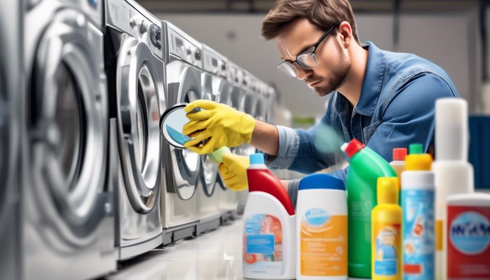 choosing washer machine cleaner