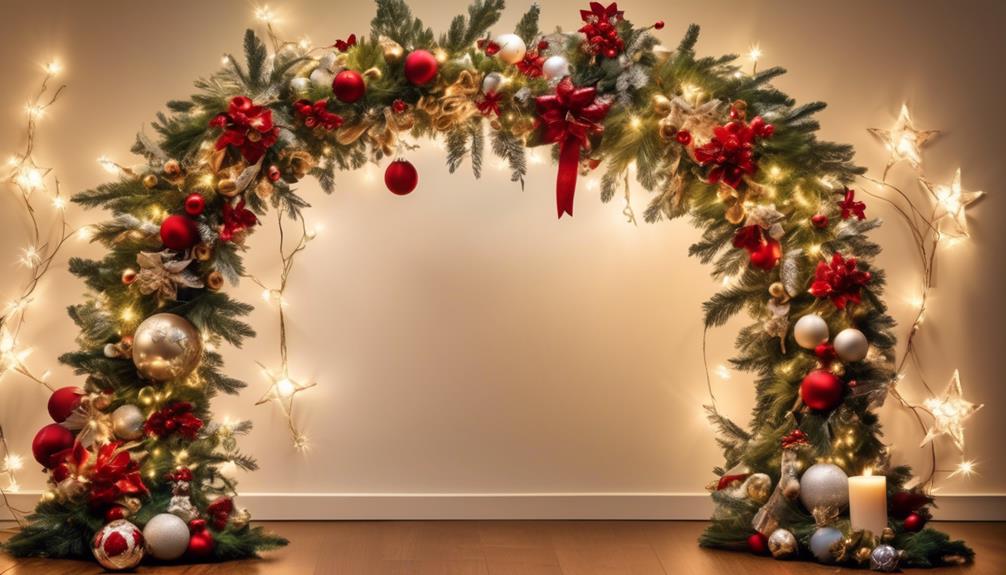 christmas arch decoration tips