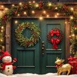 christmas door decoration ideas