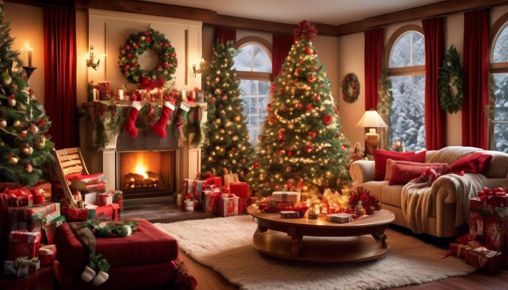 christmas living room decoration