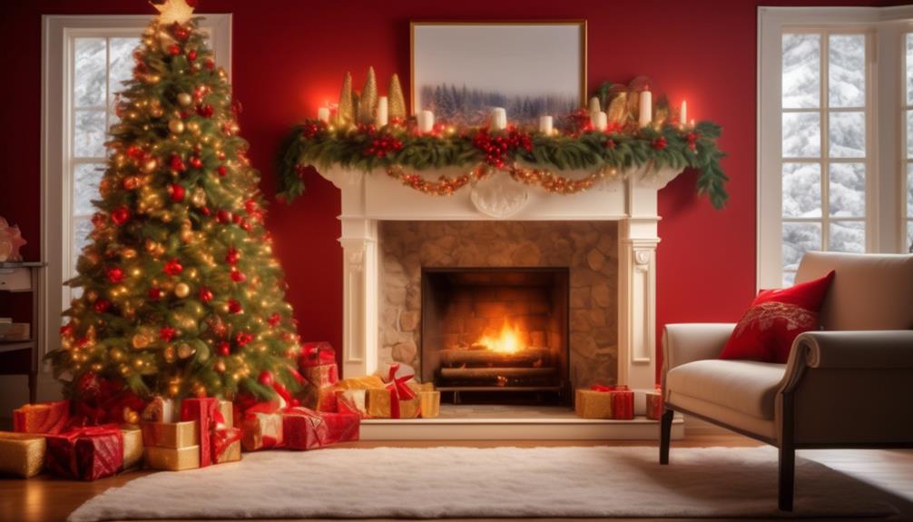 christmas mantel decorating ideas