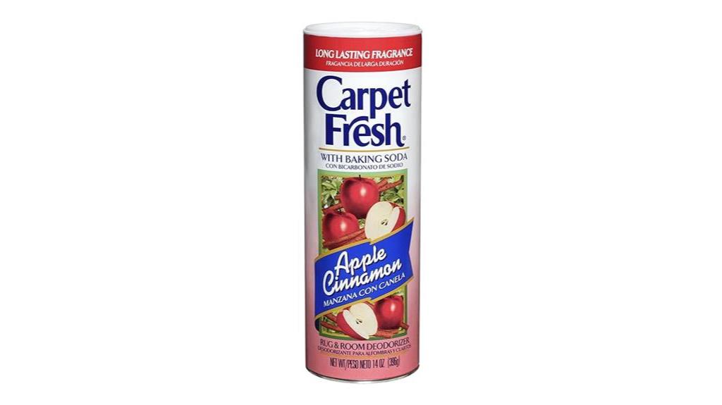 cinnamon apple carpet deodorizer